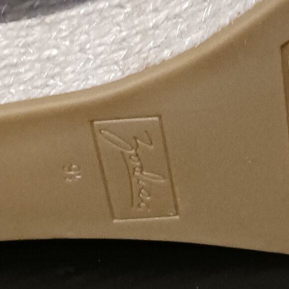 NEW Zodiac Sabeen Braided Espadrille‎ Wedge Sandals Natural/Gold/Silver Size 9.5 - Picture 11 of 13